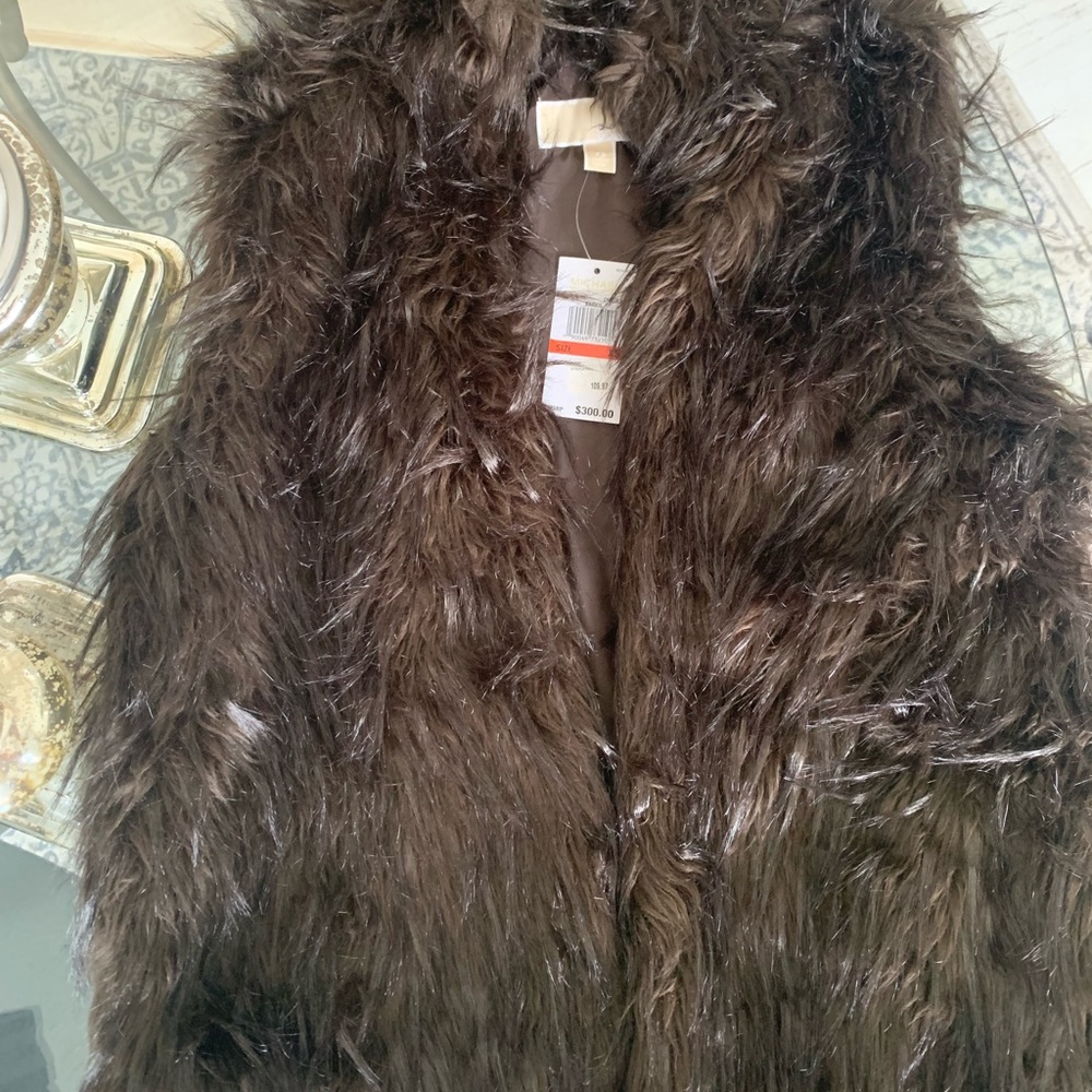 Michael kors fur vest
